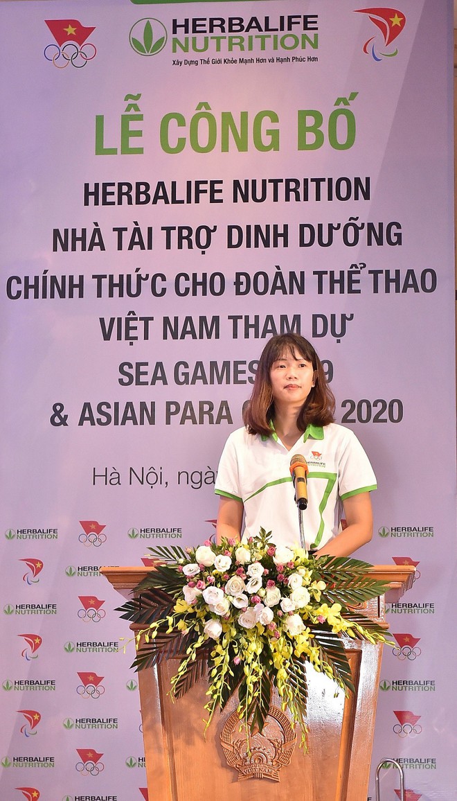 Đoàn Thể thao Việt Nam có nhà tài trợ dinh dưỡng tham dự SEA Games 30 và ASEAN Para Games - Ảnh 2.