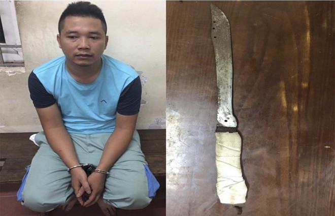 Hà Nội: Nam thanh niên dùng dao tự chế xông vào cửa hàng Viettel cướp 100 triệu đồng - Ảnh 1.