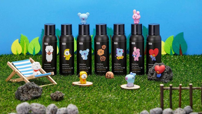 N&oacute;ng nhất h&egrave; n&agrave;y chắc chắn l&agrave; bộ sản phẩm to&agrave;n items hot hit trong BT21 limited edition của innisfree! - Ảnh 3.