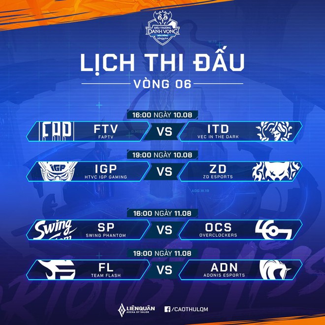 Lịch thi đấu chi tiết Đấu Trường Danh Vọng mùa Đông 2019: Trận siêu kinh điển Team Flash gặp Swing Phantom là tâm điểm ngày khai mạc! - Ảnh 10.