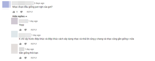 Vừa ra mắt vài ngày, Úm Ba La của Đỗ Hoàng Dương đã bị fan tố đạo nhái bản hit của GOT7! - Ảnh 8.