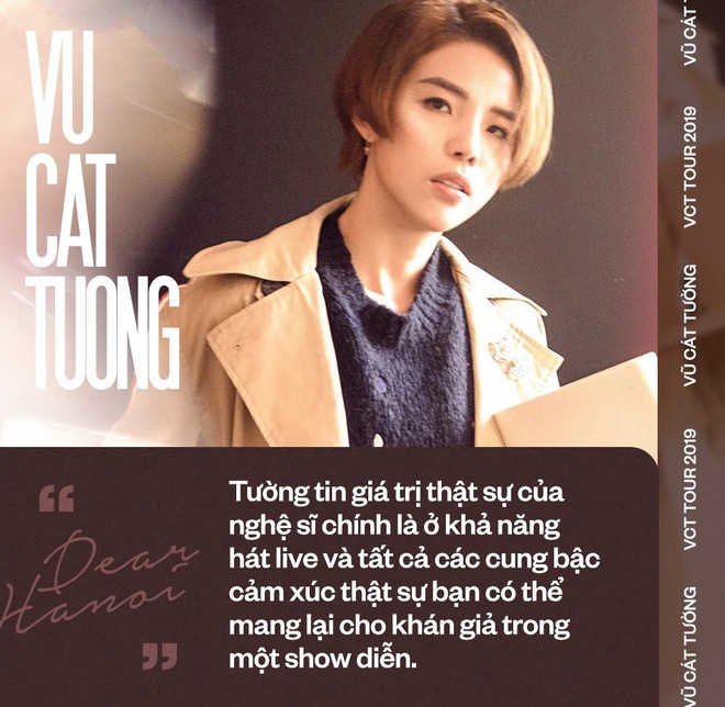 Trước thềm VCT Tour 2019 bắt đầu, Vũ C&aacute;t Tường tự tin: &ldquo;D&ugrave; l&agrave; h&aacute;t cho đối tượng kh&aacute;n giả n&agrave;o, trong nh&agrave; h&aacute;t hay s&acirc;n vận động th&igrave; Tường cũng đủ sức s&aacute;ng tạo để phục vụ kh&aacute;n giả&rdquo; - Ảnh 2.