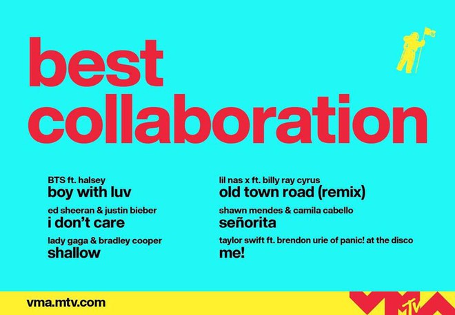 Chính thức công bố đề cử MTV VMAs 2019: Taylor Swift và Ariana Grande dẫn đầu đề cử, BTS và BLACKPINK lần đầu xuất hiện! - Ảnh 9.