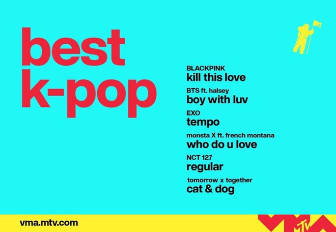 BTS v&agrave; BLACKPINK lần đầu ti&ecirc;n được đề cử MTV VMAs, năm nay lại xuất hiện hạng mục ri&ecirc;ng cho Kpop! - Ảnh 1.