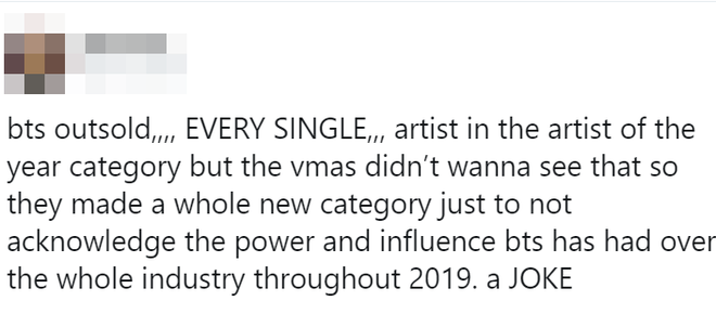 Vừa c&ocirc;ng bố đề cử, MTV VMAs 2019 đ&atilde; bị ARMY tố coi nhẹ, trắng trợn &ldquo;phủi sạch&rdquo; th&agrave;nh t&iacute;ch của BTS - Ảnh 4.