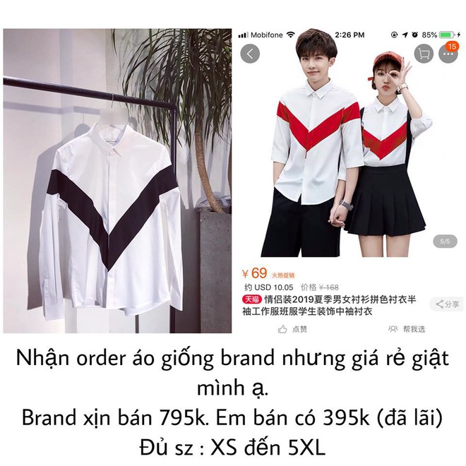 Không chỉ áo, hội mua hàng online phát giác ra shop cãi nhau với Trương Thế Vinh còn bán giày và balo giống hệt Taobao với giá cao gấp đôi - Ảnh 2.