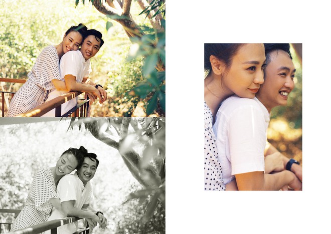 Tan chảy trước bộ ảnh cưới cuối cùng lãng mạn chẳng kém phim ngôn tình của Đàm Thu Trang và Cường Đô La - Ảnh 1.