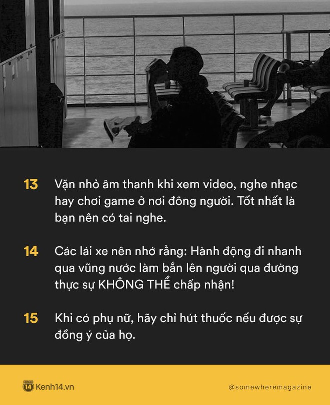 Không cần biết nhiều chỉ cần biết điều: Nằm lòng 30 quy tắc này để không bao giờ biến mình thành kẻ bất lịch sự - Ảnh 5.