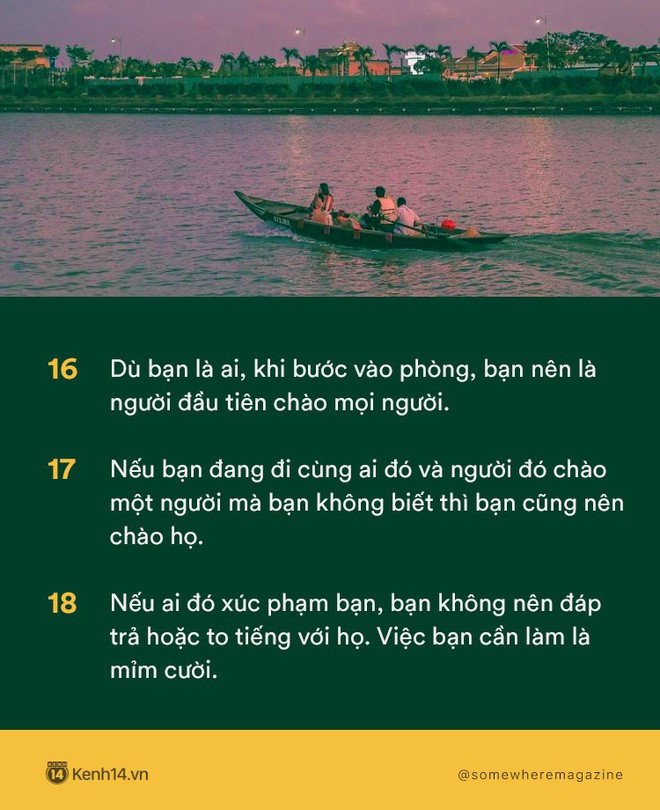 Không cần biết nhiều chỉ cần biết điều: Nằm lòng 30 quy tắc này để không bao giờ biến mình thành kẻ bất lịch sự - Ảnh 6.