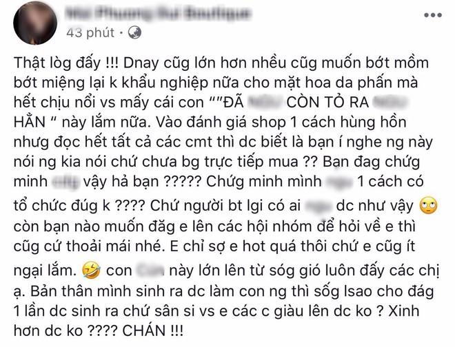 Hot girl b&aacute;n &aacute;o sexy tr&ocirc;ng như n&ugrave;i giẻ chửi thẳng kh&aacute;ch chấm shop 1 sao: S&acirc;n si c&oacute; gi&agrave;u hơn kh&ocirc;ng, c&oacute; xinh hơn kh&ocirc;ng? - Ảnh 3.