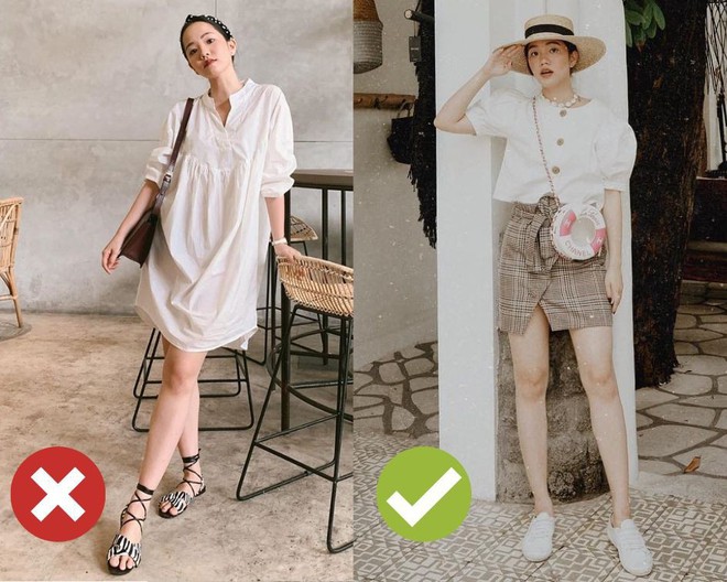 4 kiểu ăn mặc sau kh&ocirc;ng xấu, nhưng n&agrave;ng thấp b&eacute; cứ x&aacute;c định sẽ bị d&igrave;m d&aacute;ng tơi tả nếu &aacute;p dụng - Ảnh 3.