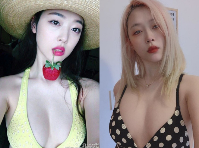 Cùng là khoe hình bốc lửa trên mạng, mỹ nhân Kpop vô danh bỗng được khen khi Sulli và loạt sao nữ bị ném đá - Ảnh 7.