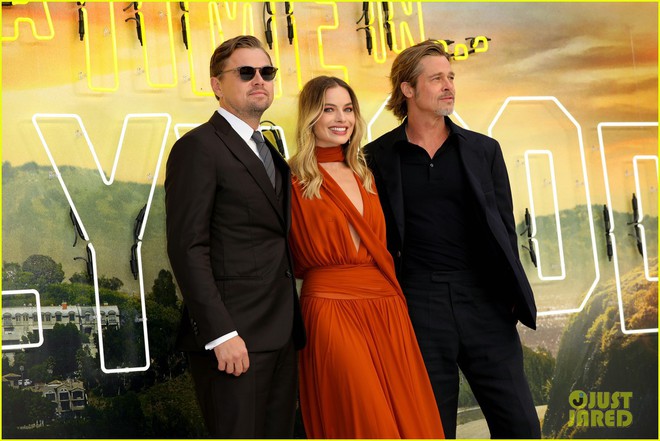 Thảm đỏ Once Upon a Time: Bộ đôi tài tử Leonardo - Brad Pitt bảnh bao bên Harley Quinn đẹp xuất sắc, dàn sao mặc lố lại là tâm điểm - Ảnh 1.