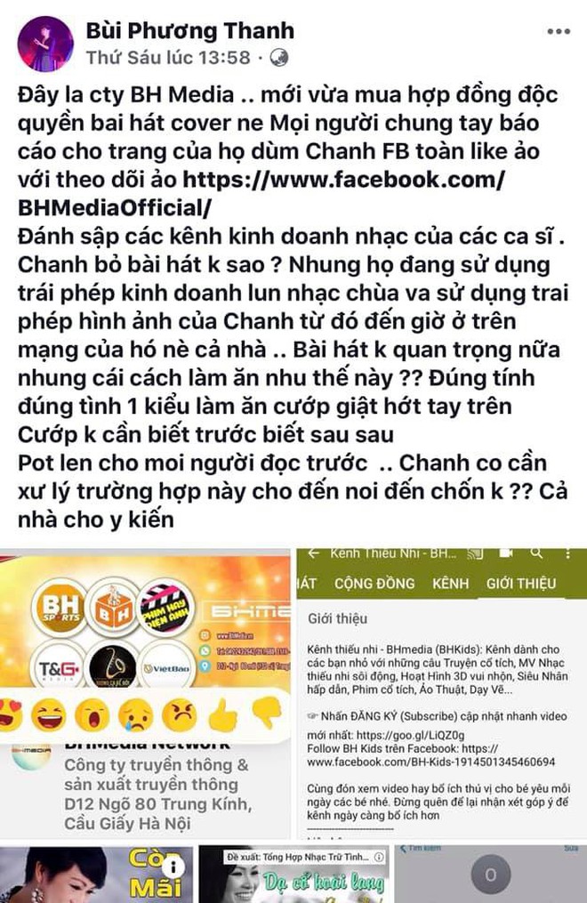 Phương Thanh bức xúc lên tiếng đáp trả và "tố" ngược đơn vị nắm bản quyền "Độ ta không độ nàng" - Ảnh 3. Phương Thanh bức xúc lên tiếng đáp trả và "tố" ngược đơn vị nắm bản quyền "Độ ta không độ nàng" - Ảnh 3.