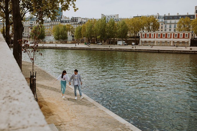 Tan chảy bộ ảnh Trấn Thành và Hari Won tại Paris: Khoá môi, tay trong tay cực ngọt, nhìn vào là muốn yêu ngay! - Ảnh 4.