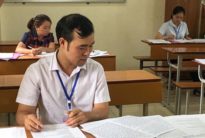 Xuất hiện bài thi THPT Quốc gia bất thường ở Thanh Hoá - Ảnh 1.