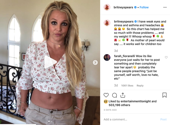 Instagram ngã cây nhất Hollywood gọi tên Britney Spears: Cute hột me cho đến bóp bụng méo cả tủ, đó là style của chị - Ảnh 2.