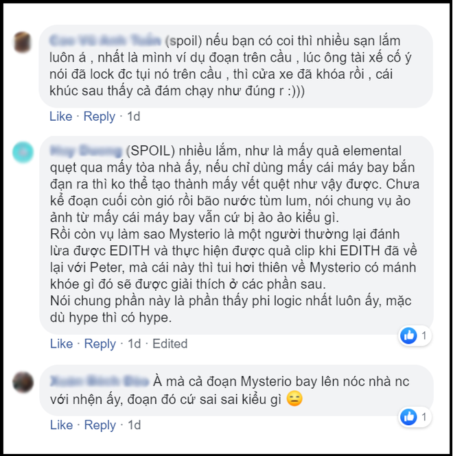 Khán giả chia phe tranh cãi FAR FROM HOME: Người khen phim nhện đỉnh nhất, kẻ chê nhạt nhúng muối cũng không cứu nổi - Ảnh 7.