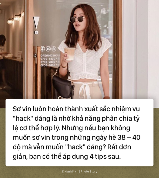 Trong những ng&agrave;y nắng n&oacute;ng, cập nhật ngay 4 tips sau để ăn mặc hack d&aacute;ng m&agrave; kh&ocirc;ng cần sơ vin - Ảnh 1.