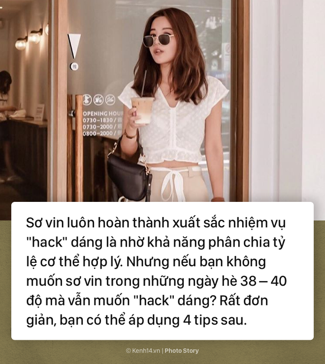 Trong những ngày nắng nóng, cập nhật ngay 4 tips sau để ăn mặc hack dáng mà không cần sơ vin - Ảnh 1.