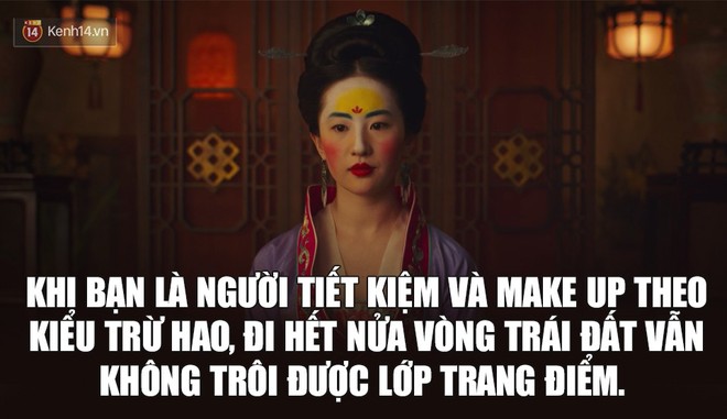 Lỡ tay dặm lố phấn, Lưu Diệc Phi biến thành meme sau trailer Mulan: Đây là tôi mỗi khi crush đòi selfie mặt mộc! - Ảnh 9.