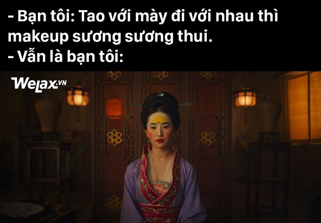 Đơ y chang biểu cảm cô Tấm ngã cây của Hạ Vi đã đành, Lưu Diệc Phi trong Mulan còn tặng khán giả nhiều meme hơn thế - Ảnh 12.