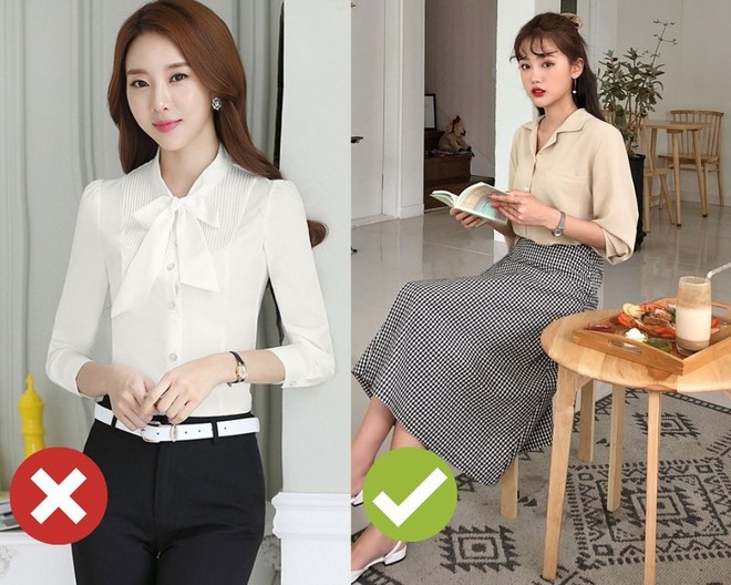 Xin được nhấn mạnh: 4 kiểu ăn mặc sau đây sẽ khiến chị em công sở trông “quê một cục” - Ảnh 1.