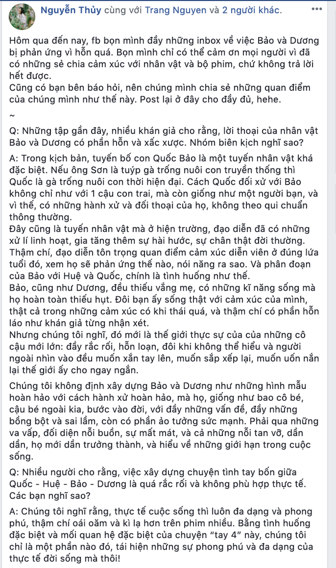 Biên kịch giải thích lí do Dương hỗn với chị Huệ trong tập 60 Về Nhà Đi Con: Hành trình của Ánh Dương là hành trình không ngừng sửa sai - Ảnh 8.