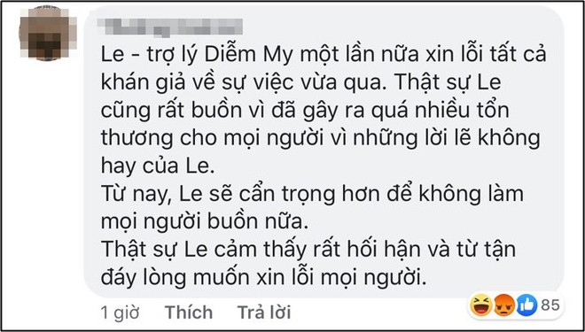 Diễm My 9X chính thức lên tiếng sau khi bị chỉ trích vì xin lỗi thiếu nhiệt tình, xem thường fan hậu ồn ào đá xéo Trương Thế Vinh - Ảnh 2.