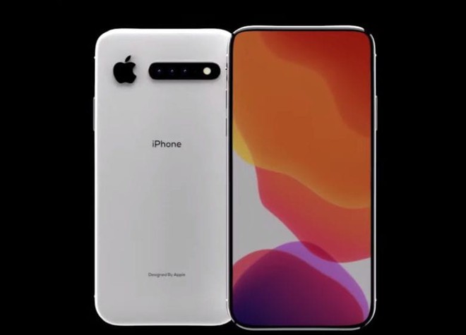 Ngắm nhìn concept iPhone XI cực đẹp và lạ mắt này: Màn hình tràn viền siêu mãn nhãn, thay đổi vị trí logo, nhìn là biết đồ hiệu của Apple - Ảnh 1.