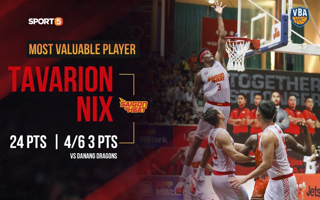 Richard Nguyễn trở lại, Saigon Heat chính thức bước vào vòng Playoffs sau chiến thắng trước Danang Dragons - Ảnh 1.