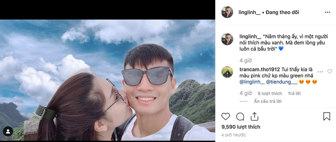 Bùi Tiến Dũng và vợ sắp cưới chứng minh: Về chung một nhà không làm tình yêu nhạt đi mà ngày càng ngọt ngào hơn - Ảnh 2.