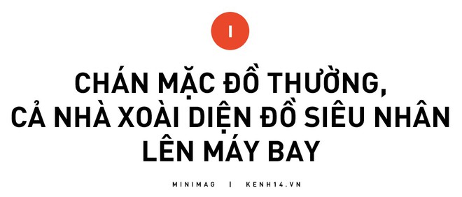 Chuyện nhà Trang Lou - Tùng Sơn vi vu Đà Nẵng: Xoài làm hướng dẫn viên, anh bố chị mẹ hóa trang thành siêu nhân đi máy bay? - Ảnh 5.