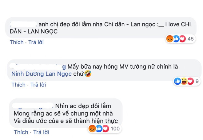 Không chỉ xuất hiện trong hậu trường, Ninh Dương Lan Ngọc còn ủng hộ MV Chi Dân hết mình một cách công khai thế này - Ảnh 3.