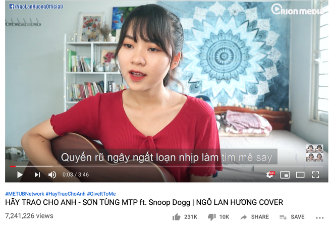 Thánh cover Hương Ly đã có đối thủ: Nữ sinh đại học Ngoại Thương cover hit Vpop nào cũng thu về cả triệu view - Ảnh 4.