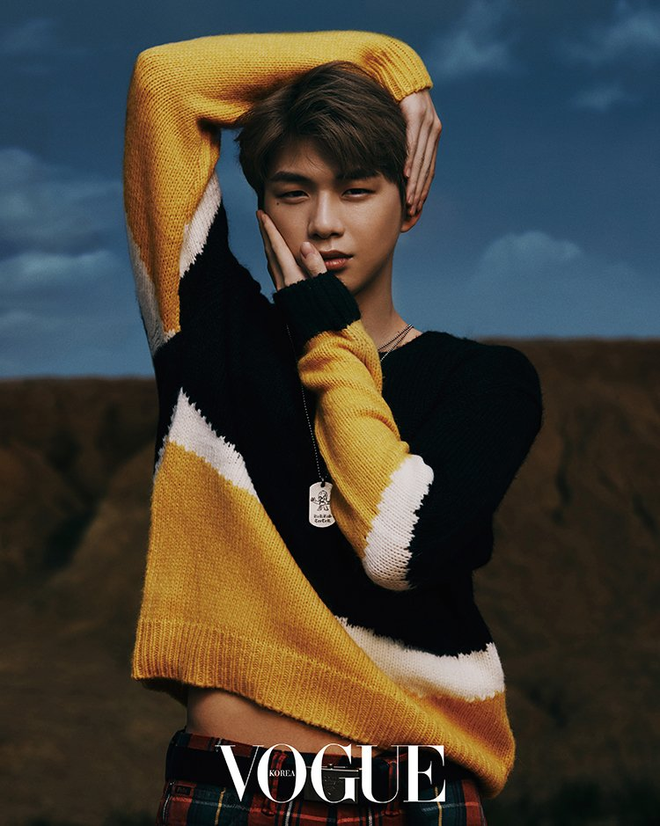 Mặc liên hoàn scandal, Kang Daniel vẫn lên bìa kinh thánh thời trang Vogue số Kim cửu, vượt cả đẳng cấp G-Dragon - Ảnh 3.