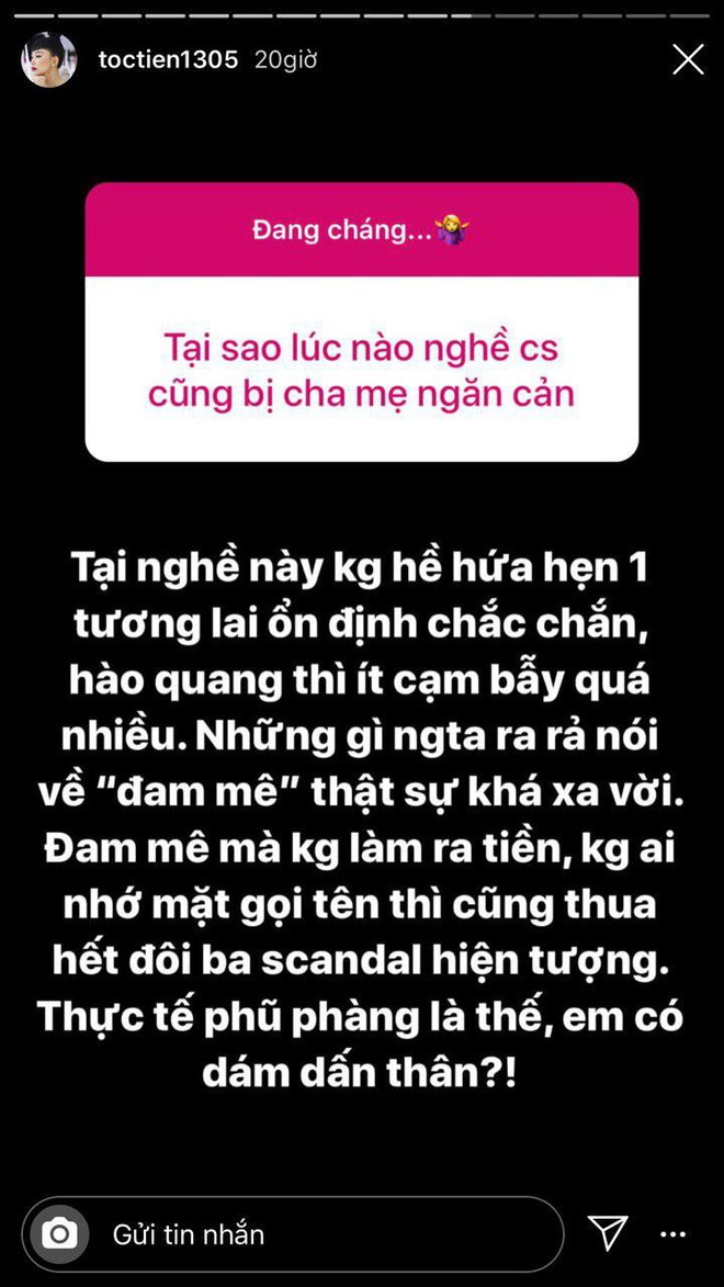 Sắp ra MV mới, Tóc Tiên lại đột nhiên chia sẻ ảm đạm về nghề ca sĩ khiến người hâm mộ lo sốt vó! - Ảnh 1.