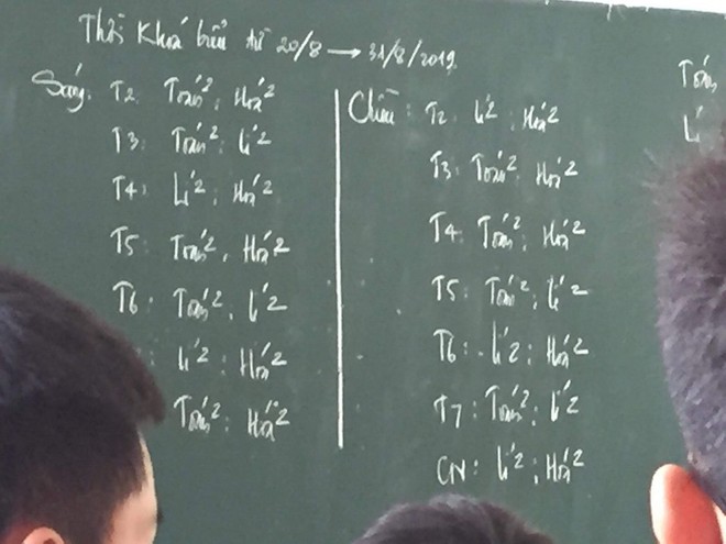 Choáng với lịch học khi mới vào năm học, hội sợ Toán Lý Hóa nhìn vào đảm bảo sẽ nổi cả gai ốc - Ảnh 1.