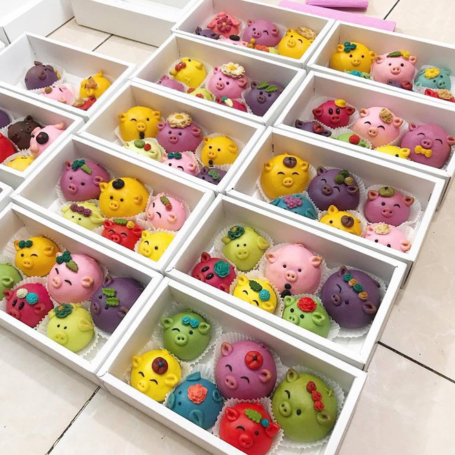 Thị trường b&aacute;nh Trung thu homemade 2019: Mẫu m&atilde; đẹp, gi&aacute; cả kh&ocirc;ng qu&aacute; cao n&ecirc;n rất h&uacute;t người mua - Ảnh 6.