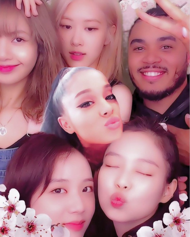 Ghen tị với ảnh ghép BLACKPINK, Ariana Grande lồng lộn đòi Photoshop thêm mình bằng được mới mãn nguyện - Ảnh 3.