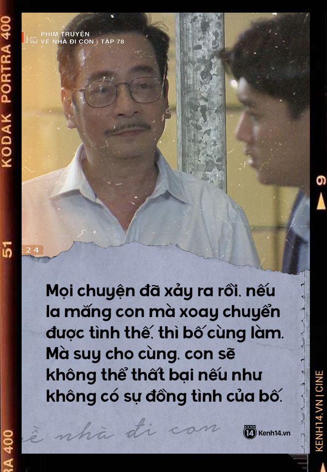 Lòng thương con vô bờ của ông Luật (Về Nhà Đi Con): Bố có thể mất hết, nếu con dám làm và dám chịu trách nhiệm - Ảnh 2.