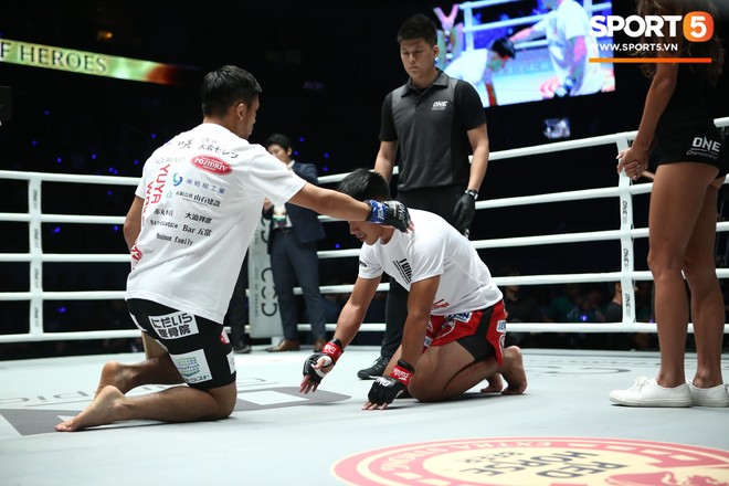 V&otilde; sĩ gốc Việt Martin Nguyễn hạ đẹp đối thủ Nhật Bản, bảo vệ th&agrave;nh c&ocirc;ng chiếc đai v&ocirc; địch ONE Championship - Ảnh 12.