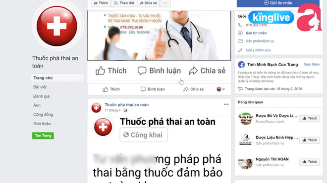 Thuốc phá thai được bán tràn lan, các hiệu thuốc và trang web online còn hướng dẫn… cách phá thai tại nhà - Ảnh 5.