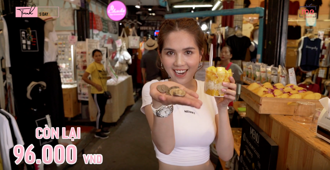 Không cần nhiều tiền, theo chân Ngọc Trinh cầm 500k ăn sập chợ Chatuchak tại Thái Lan - Ảnh 15.