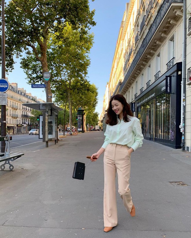 Street style ch&acirc;u &Aacute;: chẳng cầu kỳ, c&aacute;c c&ocirc; n&agrave;ng chỉ mix v&agrave;i ba m&oacute;n đồ c&ocirc;ng sở đơn giản m&agrave; vẫn m&atilde;n nh&atilde;n người nh&igrave;n - Ảnh 4.