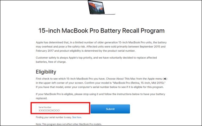 Hướng dẫn kiểm tra chính xác Macbook Pro có dính lỗi nổ pin và bị cấm bay hay không - Ảnh 4.