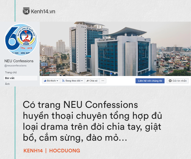 15 điều bí mật về Kinh tế Quốc dân: Sở hữu trang NEU Confession huyền thoại, học phí khoảng 1 con XS Max/học kỳ - Ảnh 3.