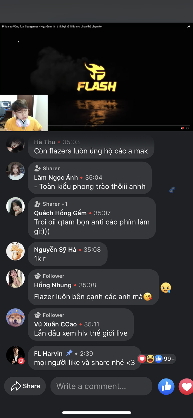 HLV Harvin livestream sau thất bại của Team Flash, bất ngờ tiết lộ l&yacute; do kh&ocirc;ng thay Gấu v&agrave;o đ&aacute;nh chung kết! - Ảnh 1.