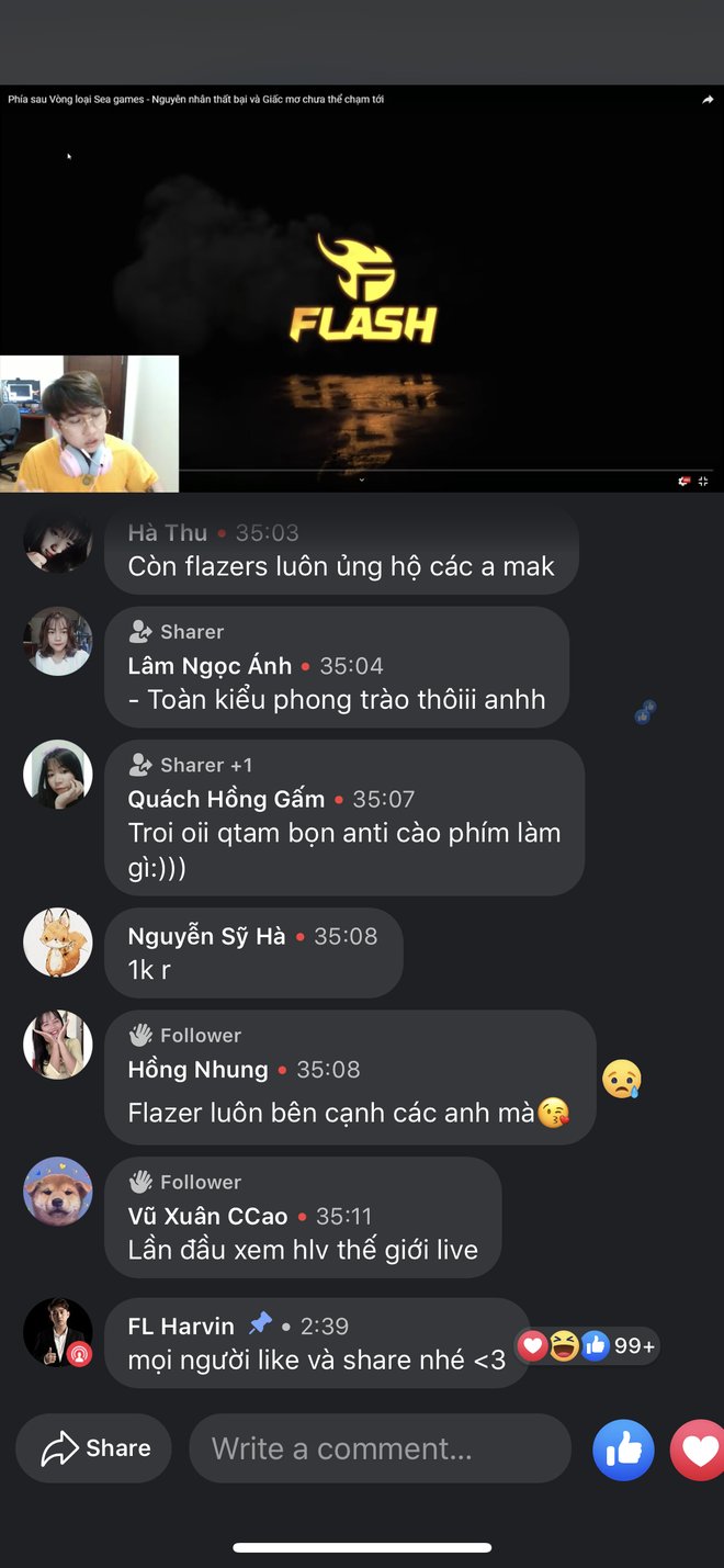 HLV Harvin livestream sau thất bại của Team Flash, bất ngờ tiết lộ lý do không thay Gấu vào đánh chung kết! - Ảnh 1.