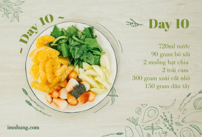 N&agrave;ng 9X chia sẻ kinh nghiệm xương m&aacute;u khi uống rau-củ-quả để giảm 6kg trong 12 ng&agrave;y - Ảnh 12.